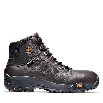 Timberland Férfi PRO TiTAN Trekker Alloy Toe Munkavédelmi Bakancs Barna